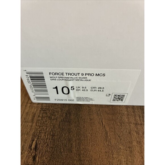 Nike Force Trout 9 Pro MCS Baseball Cleats Wolf Gray FZ0915-002 Men’s Size 10.5 - Picture 8 of 8
